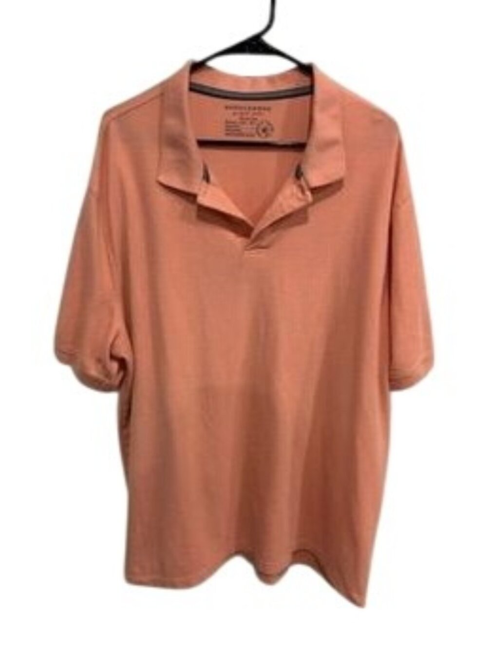 Saddlebred XLT Coral Cotton Blend Perfect Polo Shirt Heritage Style Modern